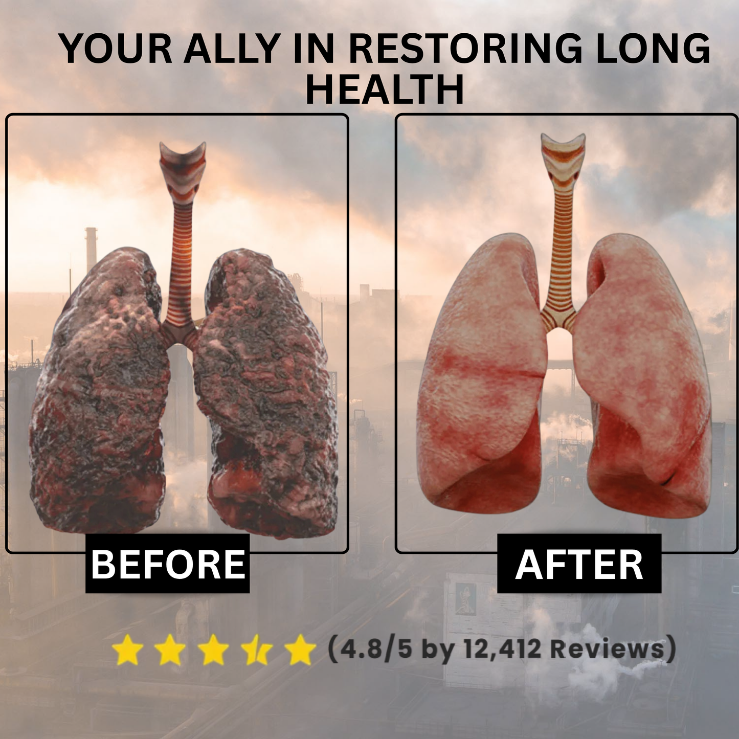 Herbal Lung Cleansing And Purification Stick